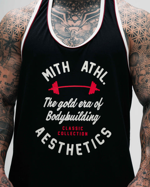 Regata Wide Golden Era Preta Athl Aesthetics