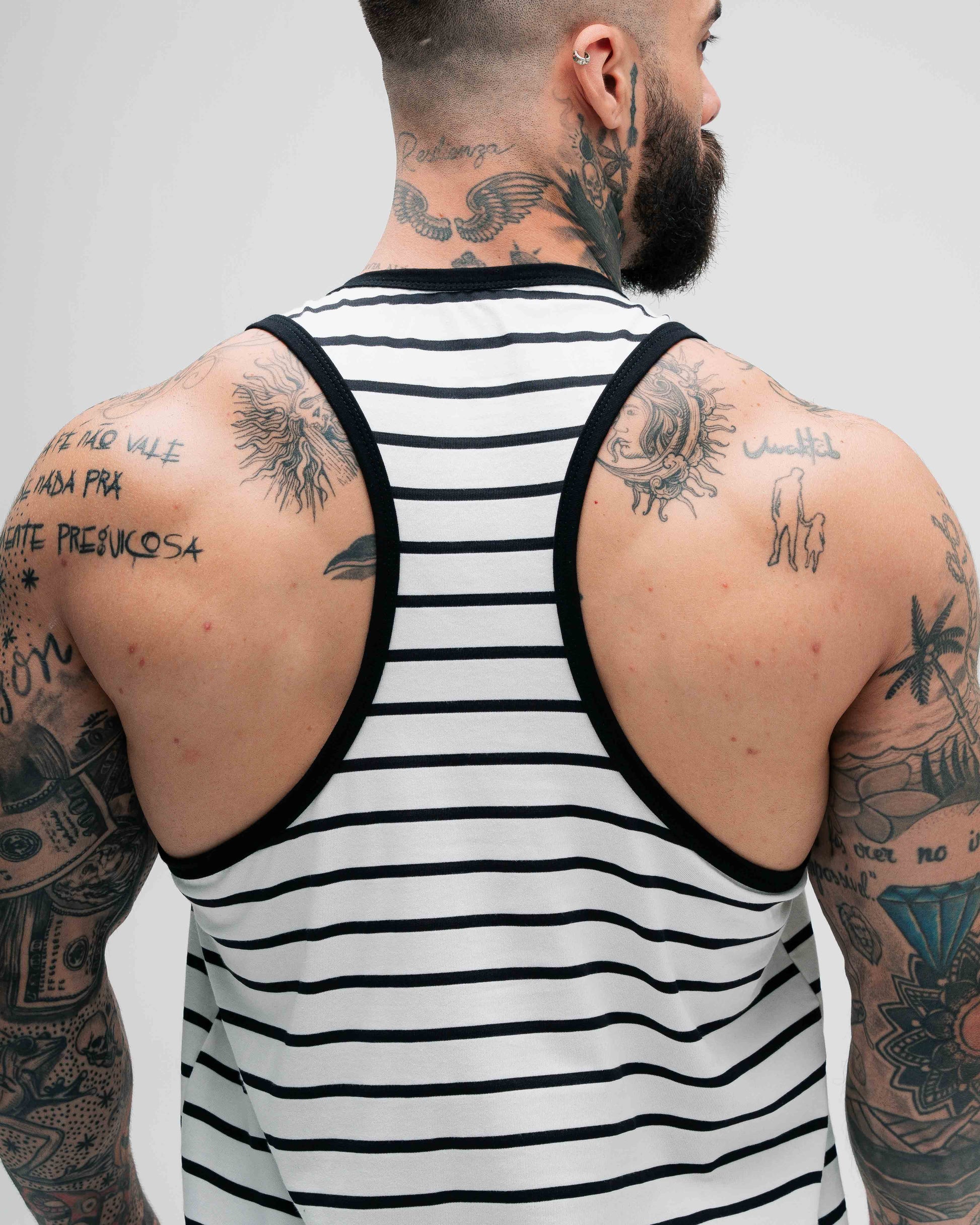 Regata Wide Listrada Preta Golden Era Origens