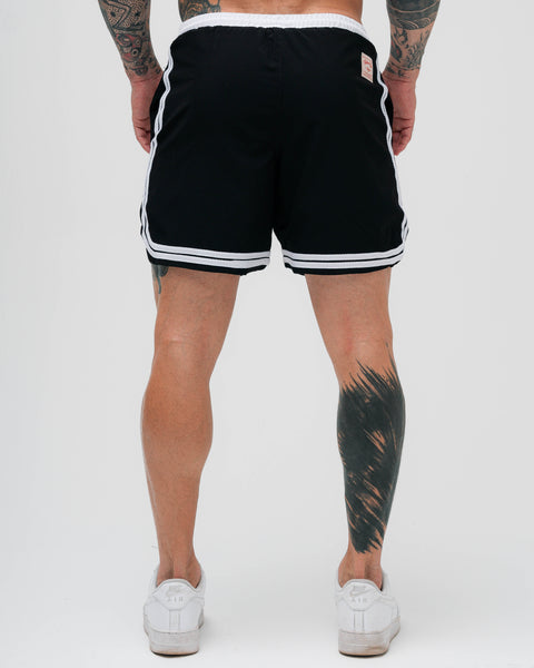 Shorts Curto de Tactel Preto Golden Era