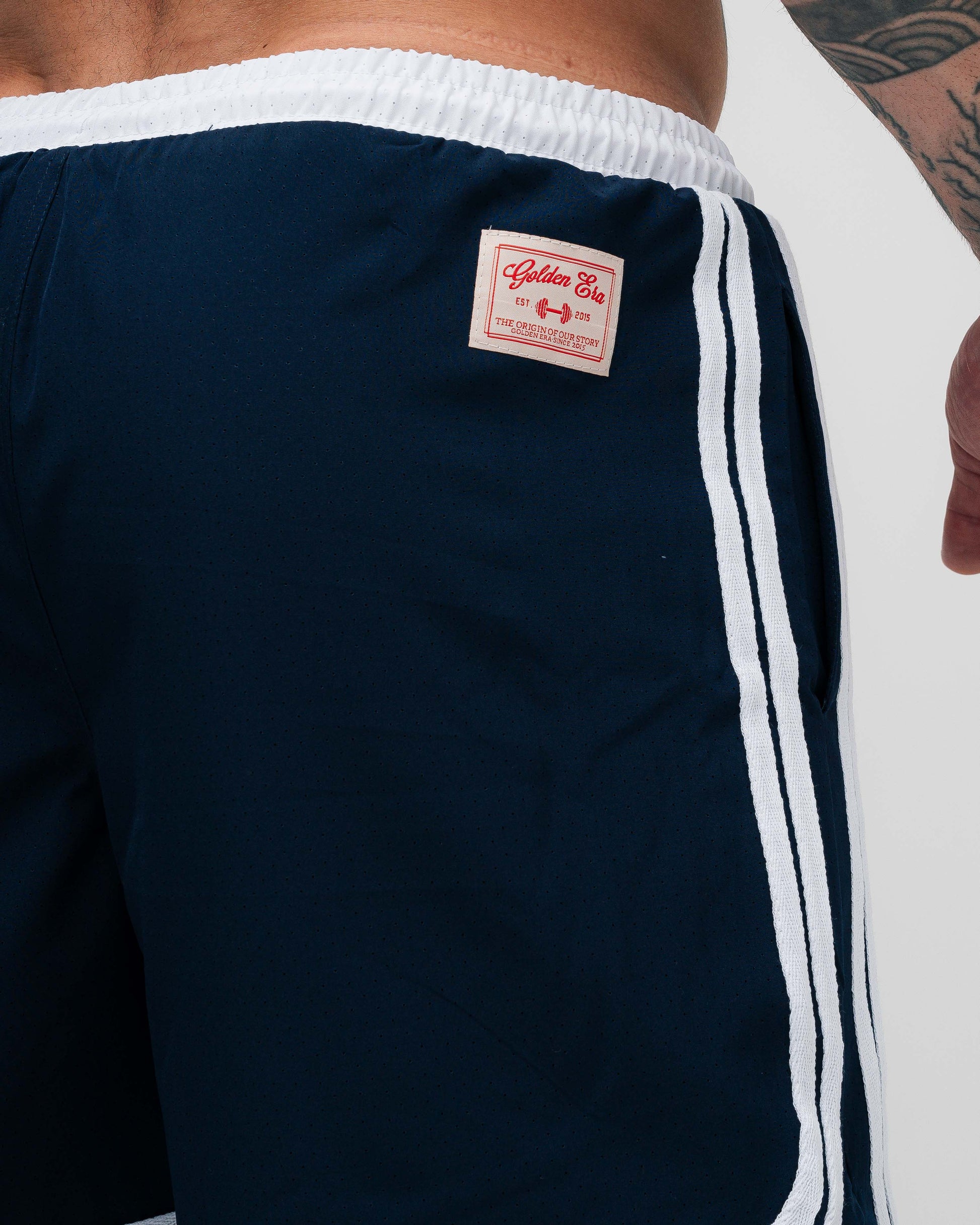 Shorts Curto de Tactel Marinho Golden Era