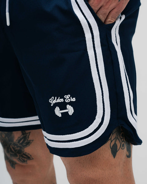 Shorts Curto de Tactel Marinho Golden Era