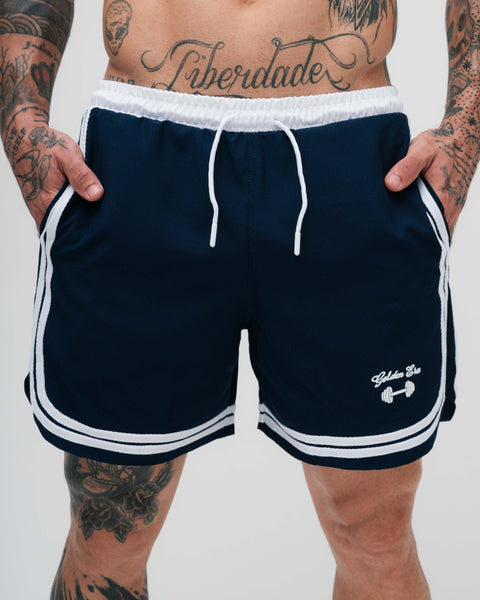 Shorts Curto de Tactel Marinho Golden Era