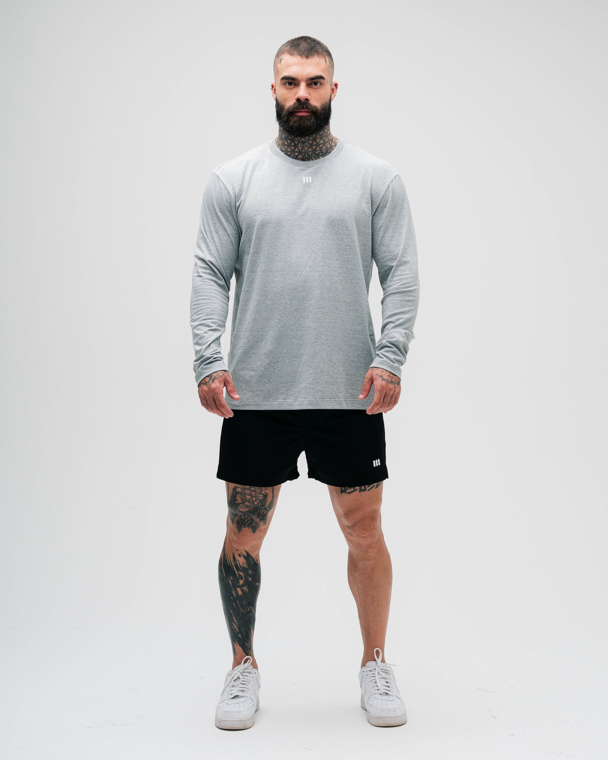 Camiseta Manga Longa Mescla Mith Nation