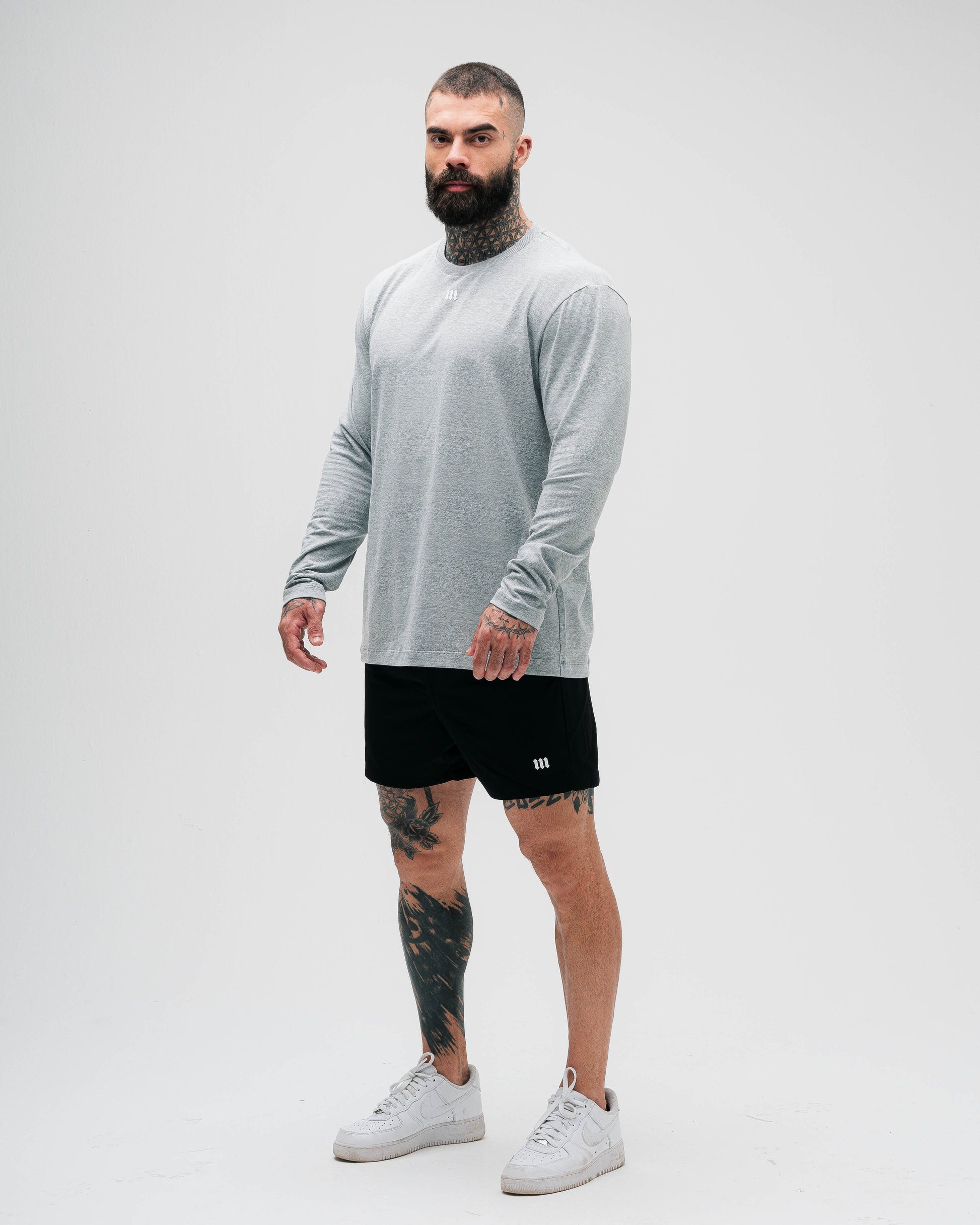 Camiseta Manga Longa Mescla Mith Nation