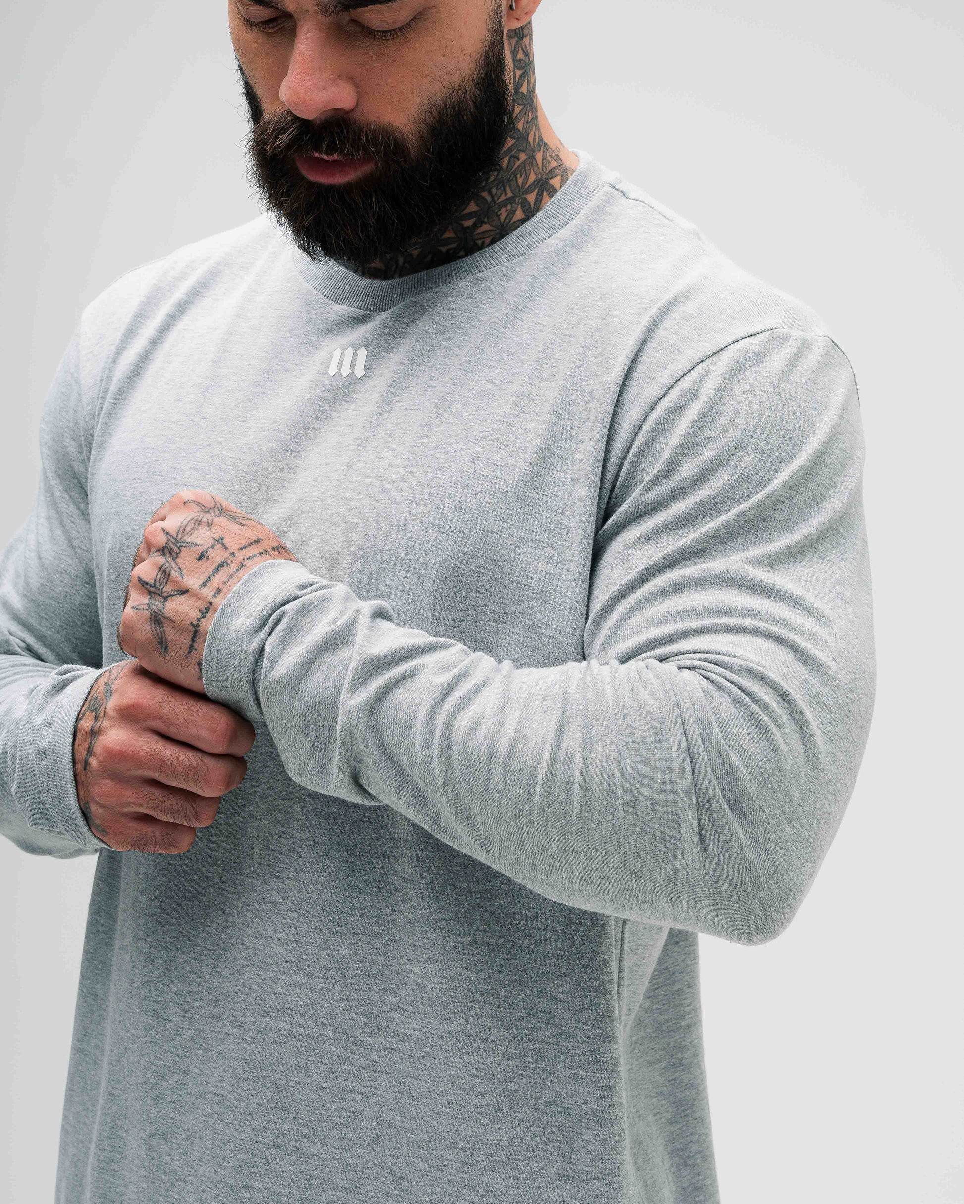 Camiseta Manga Longa Mescla Mith Nation