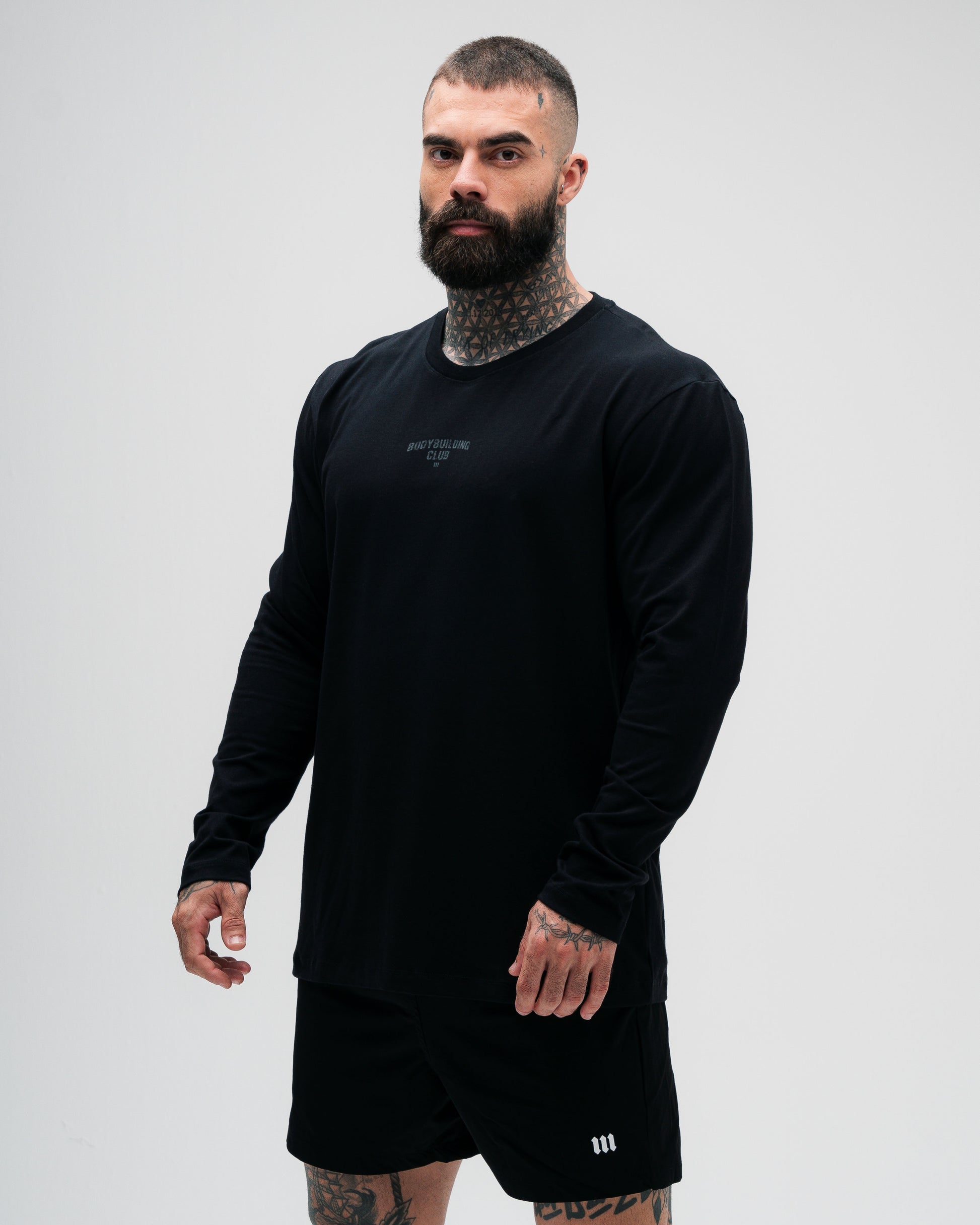 Camiseta Manga Longa Preto Mith Nation Experience Across