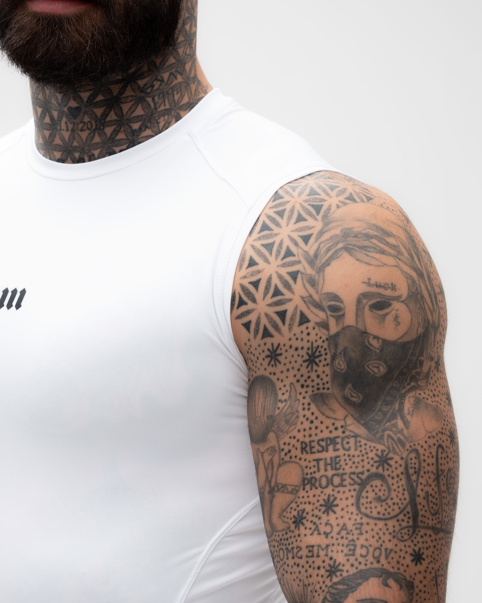 Regata Compressão Mith Nation Branco