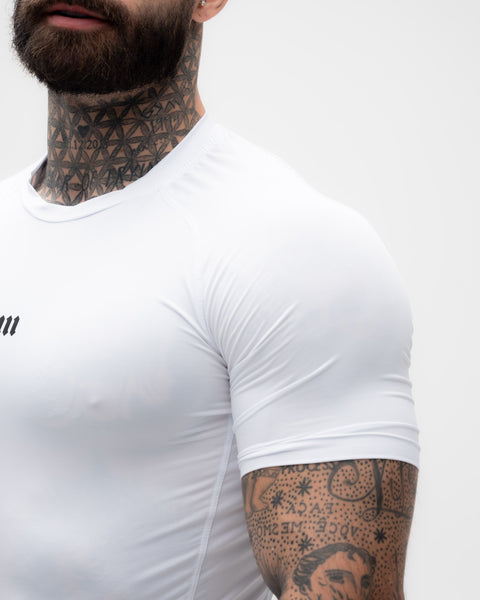Camiseta Compressão Mith Nation Branco