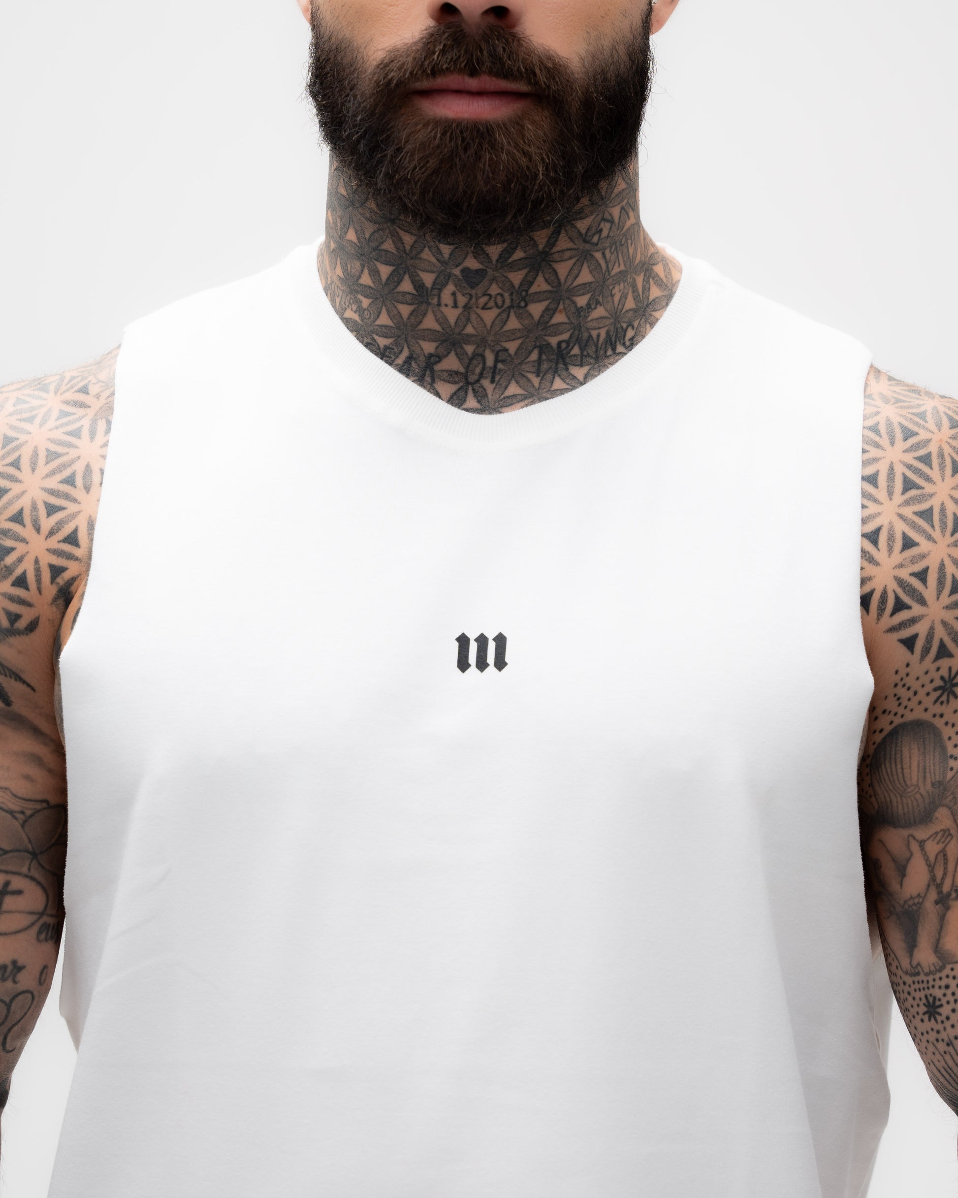 Regata Cut Off Mith Nation Doodle Off White