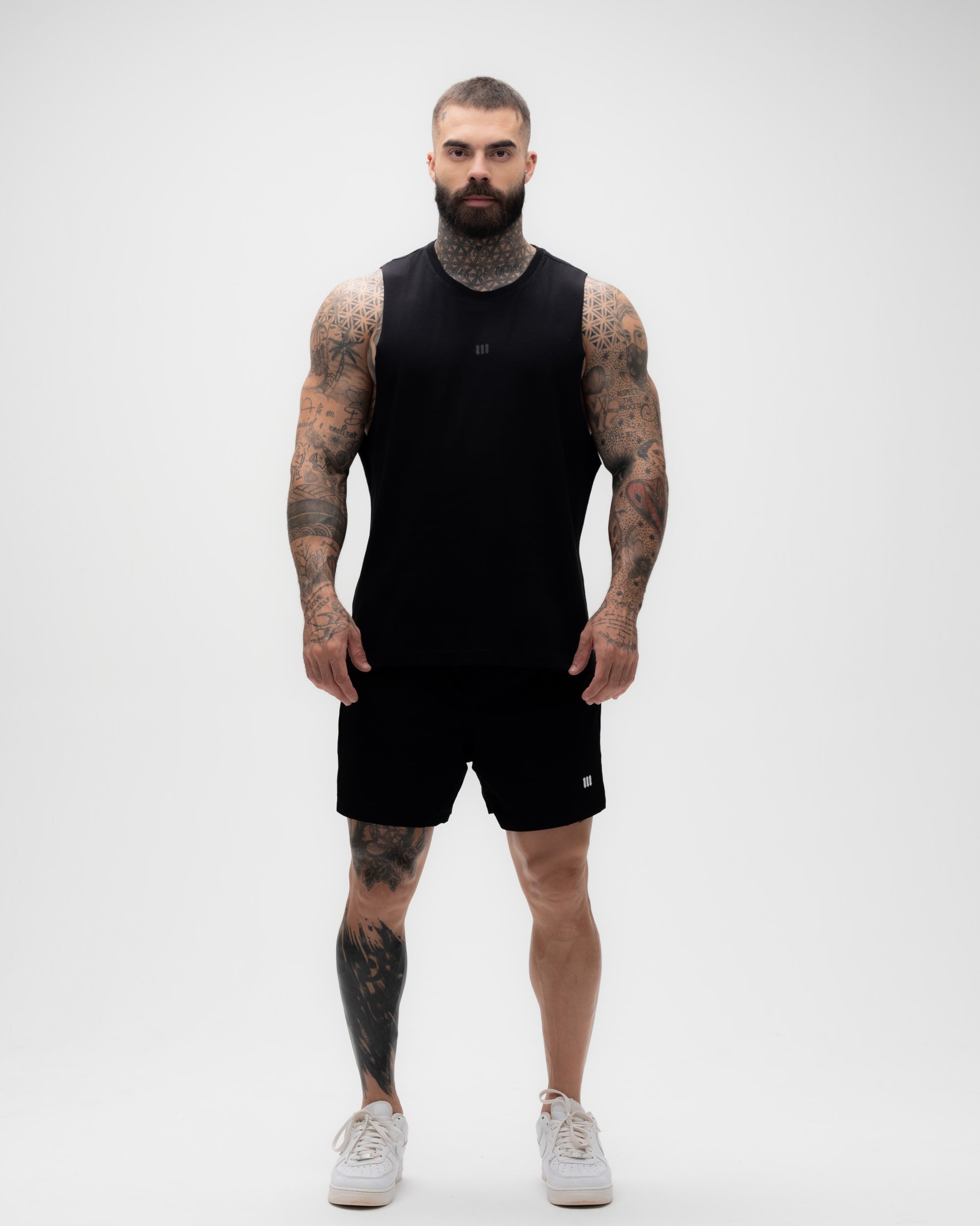 Regata Cut Off Treino Preto Mith Nation