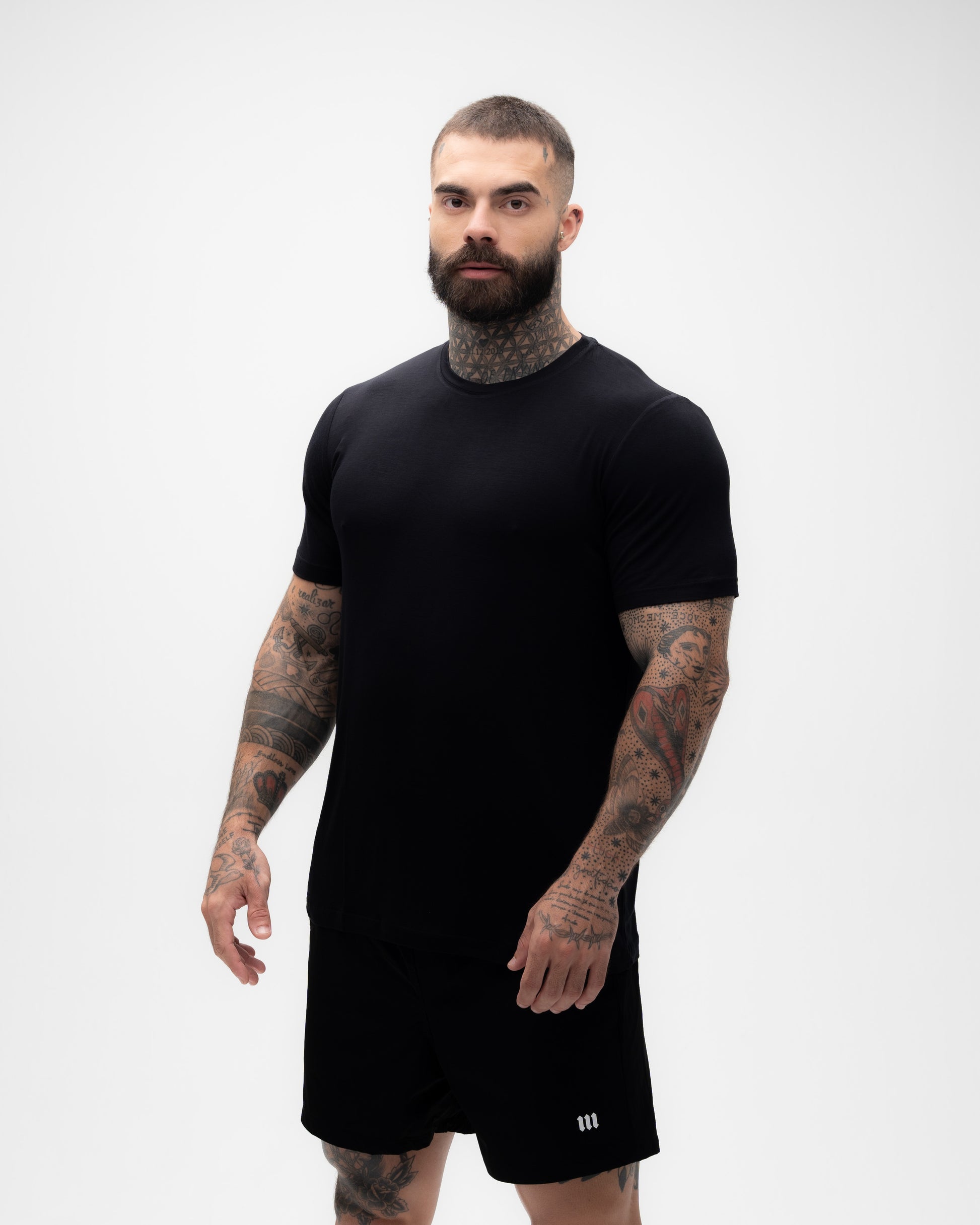 Camiseta Slim Mith Nation Preto
