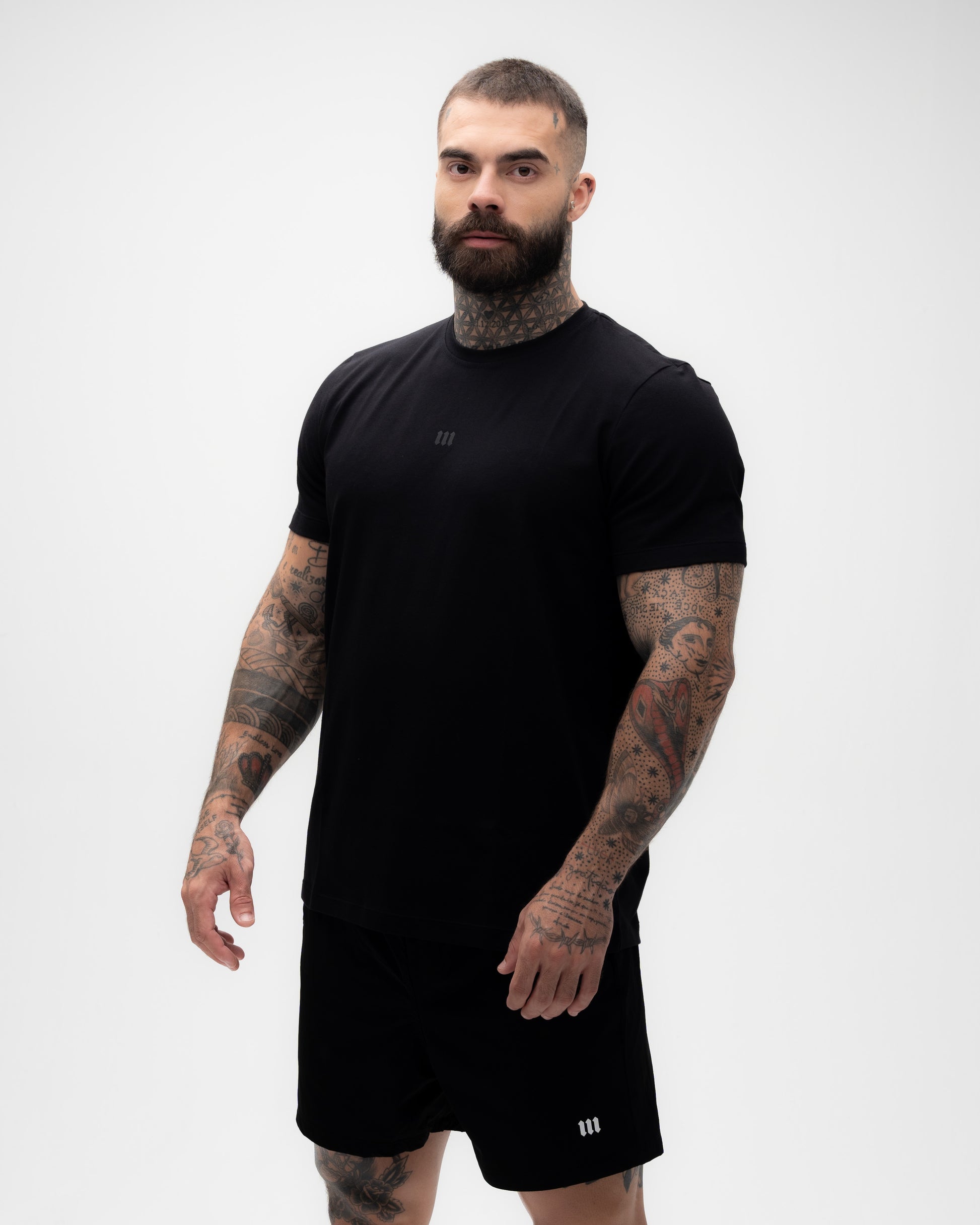 Camiseta Slim Mith Nation Preto