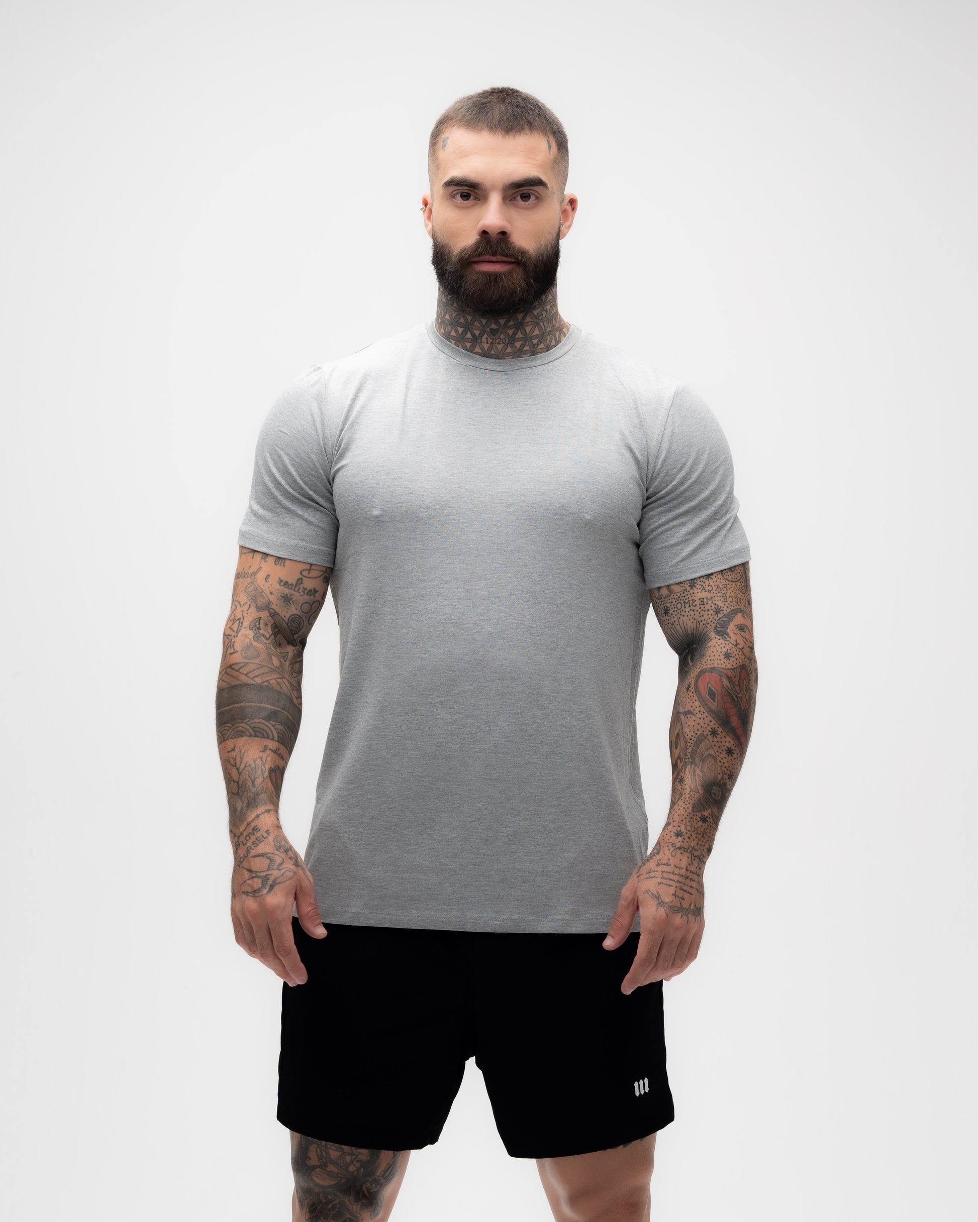 Camiseta Slim Fit Mescla Mith Nation