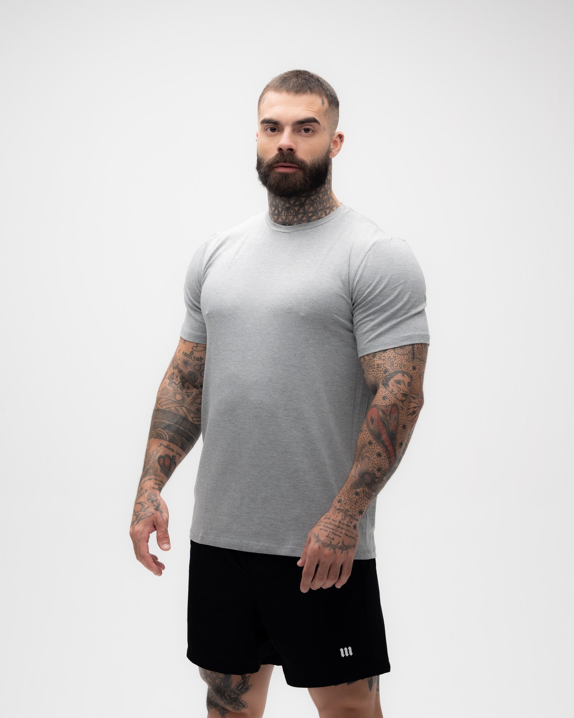 Camiseta Slim Fit Mescla Mith Nation