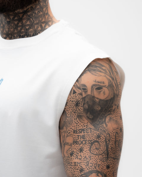 Regata Drop Sholder Slevelles Mith Nation Lifting Club Off White