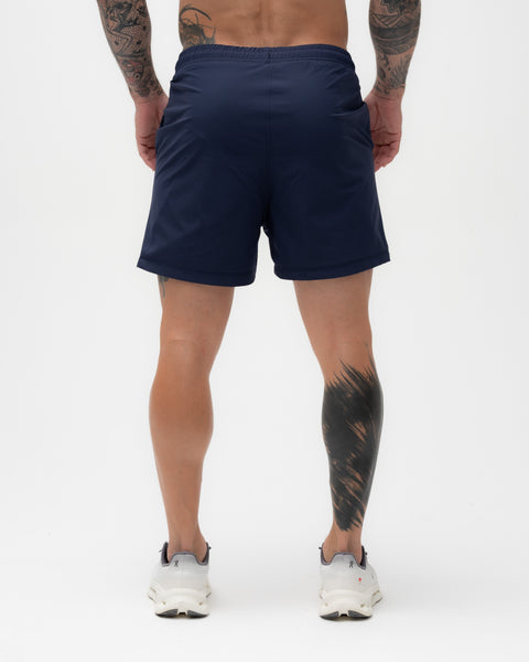 Shorts Regular Tactel Marinho Mith Nation Icon