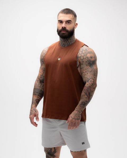 Regata Cut Off Mith Nation Doodle Marrom