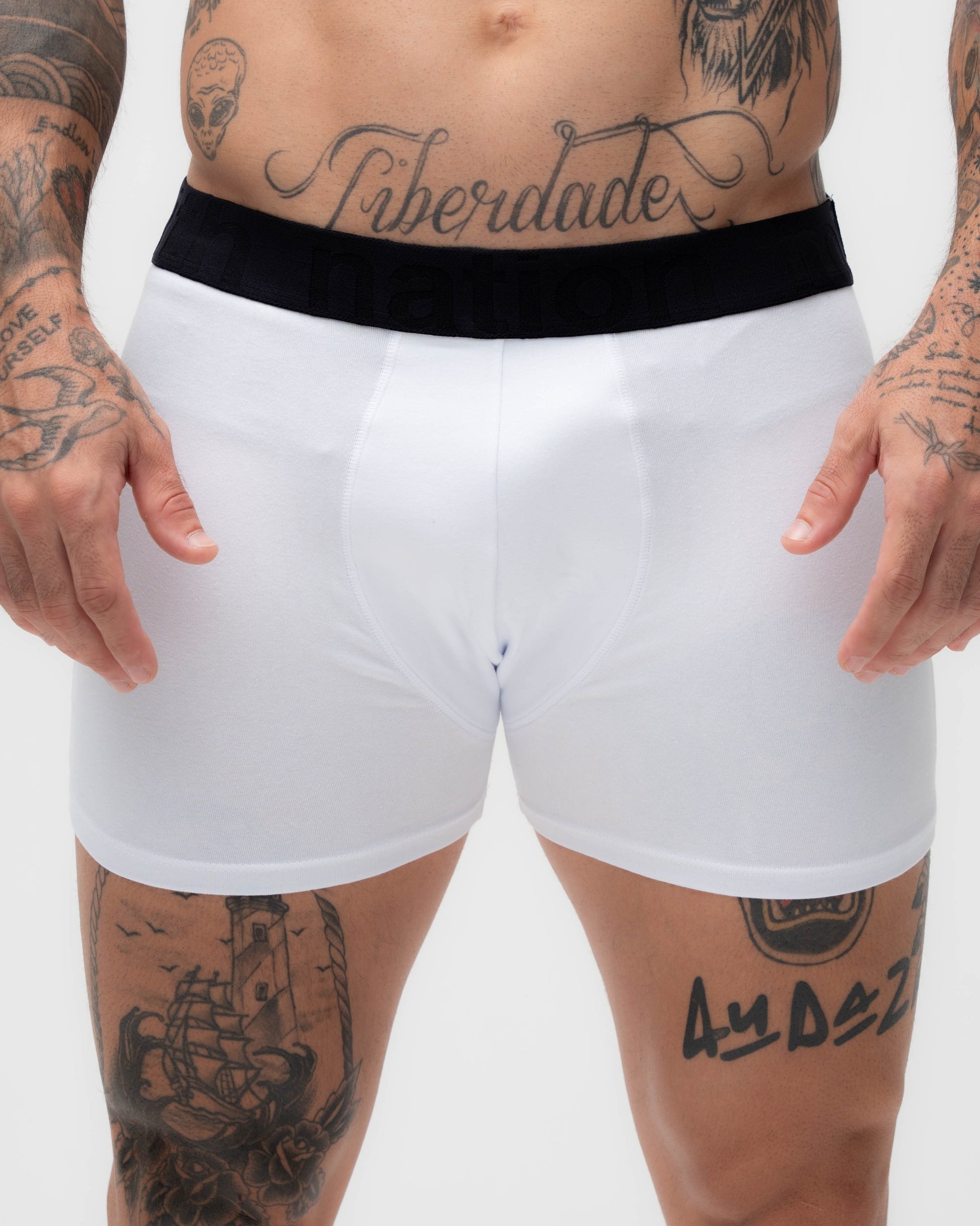 Cueca Cotton Mith Nation Branco