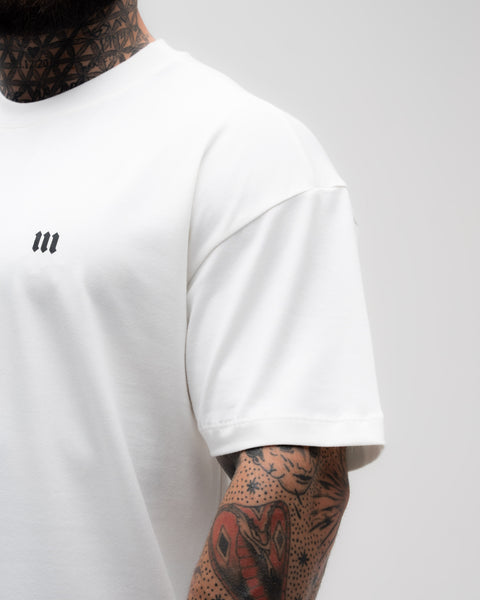 Camiseta Oversized Treino Mith X Batman Dark Knight Off White