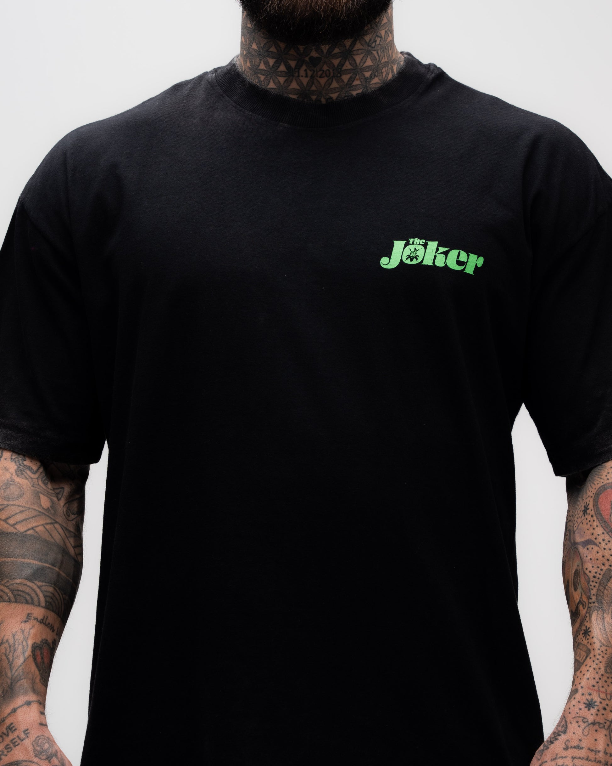 Camiseta Oversized Estonada Premium Mith X Joker Preto