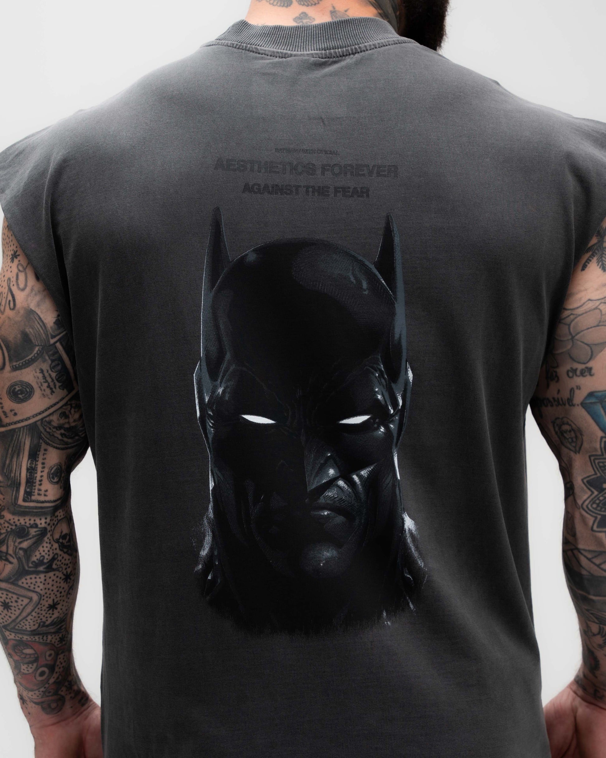 Regata Box Estonada Mith X Batman Against The Fear Preto