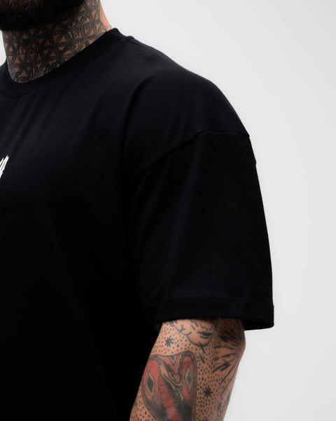 Camiseta Oversized Treino Mith X Batman Aesthetic Forever Preto