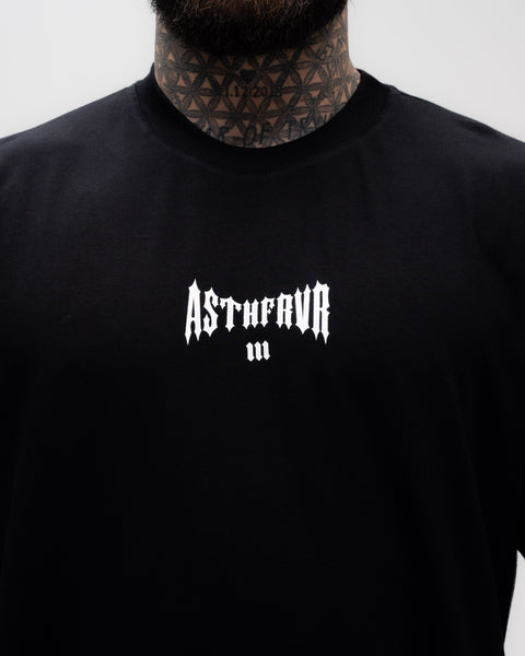 Camiseta Oversized Treino Mith X Batman Aesthetic Forever Preto