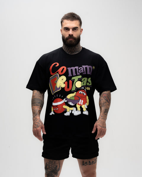 Camiseta Oversized Treino Mith MMs Preto