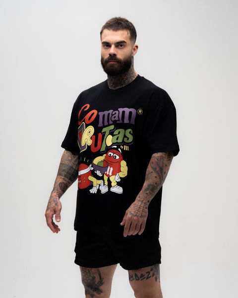 Camiseta Oversized Treino Mith MMs Preto