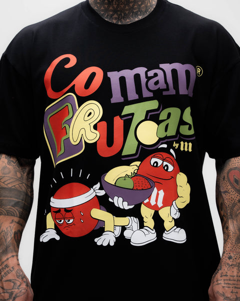 Camiseta Oversized Treino Mith MMs Preto