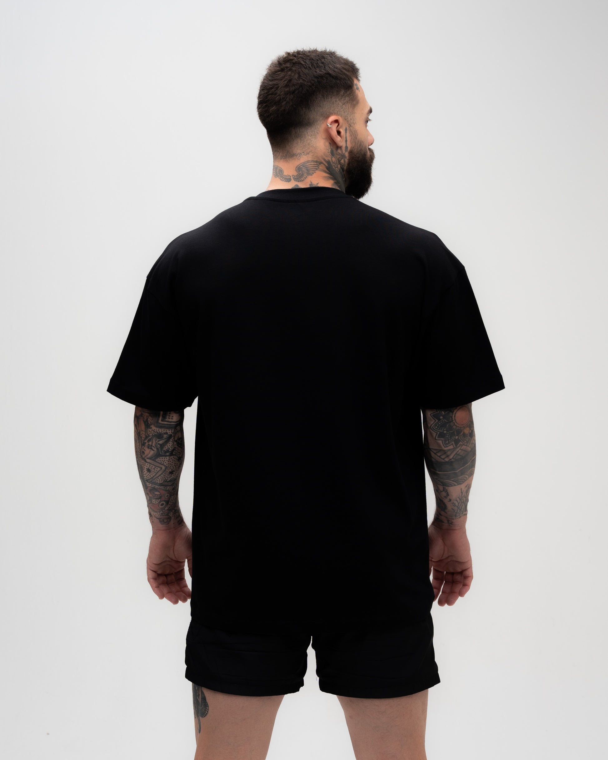 Camiseta Oversized Treino Mith MMs Preto