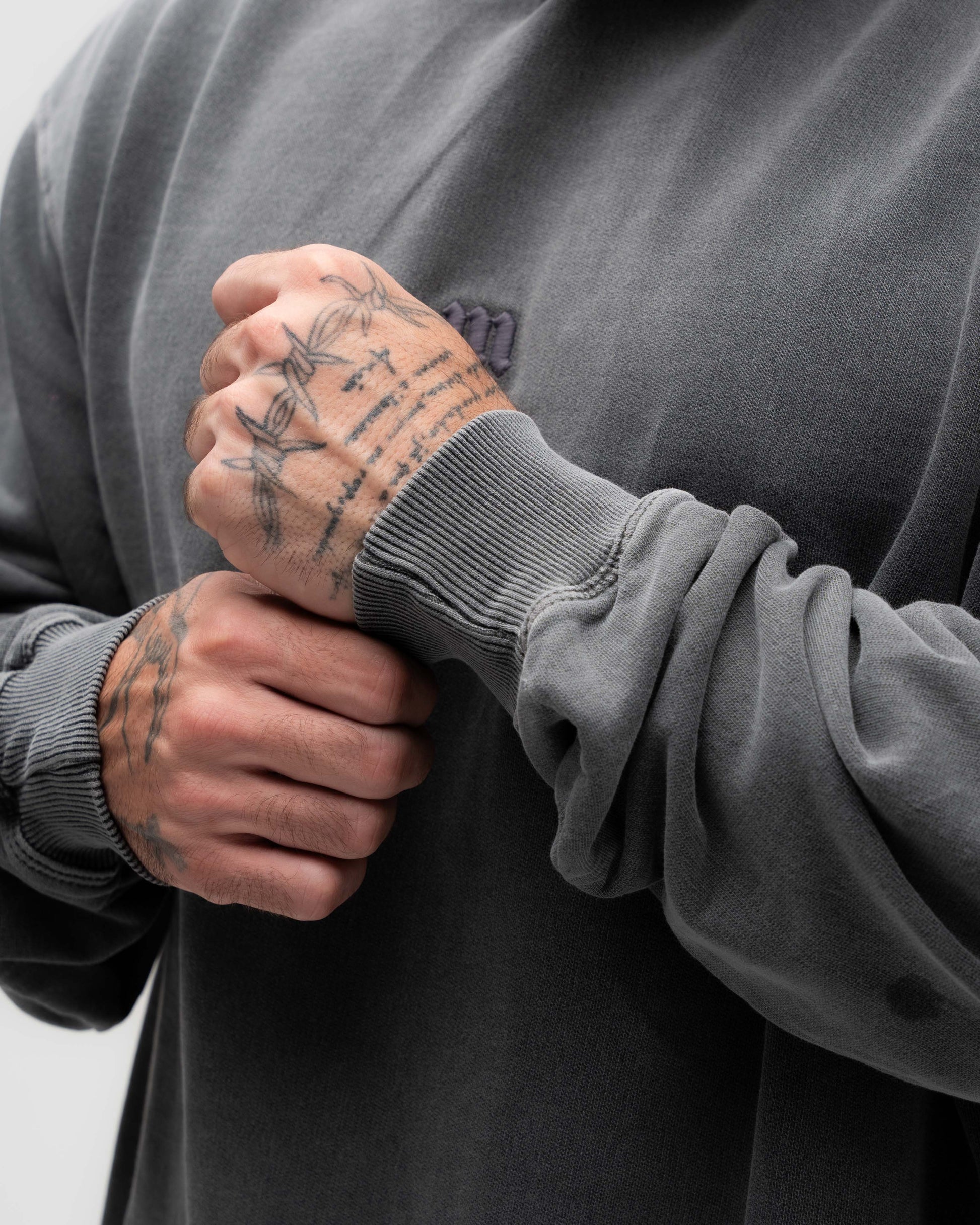 Blusa Moletom Estonada Relief Chumbo