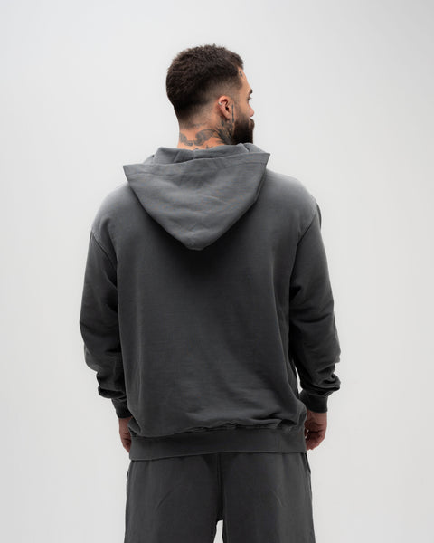 Blusa Moletom Estonada Relief Chumbo