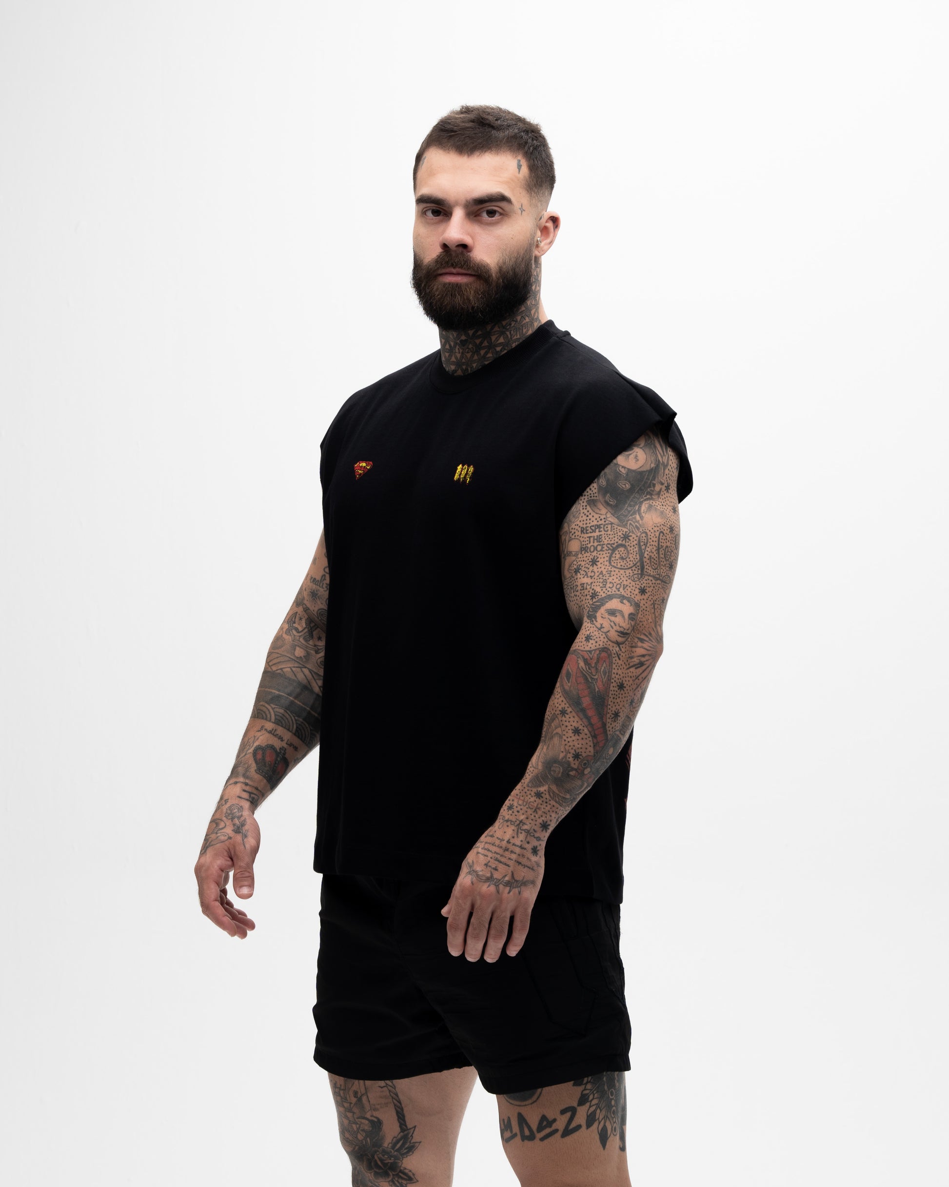 Regata Box Heavy Mith X Superman Justice Preto