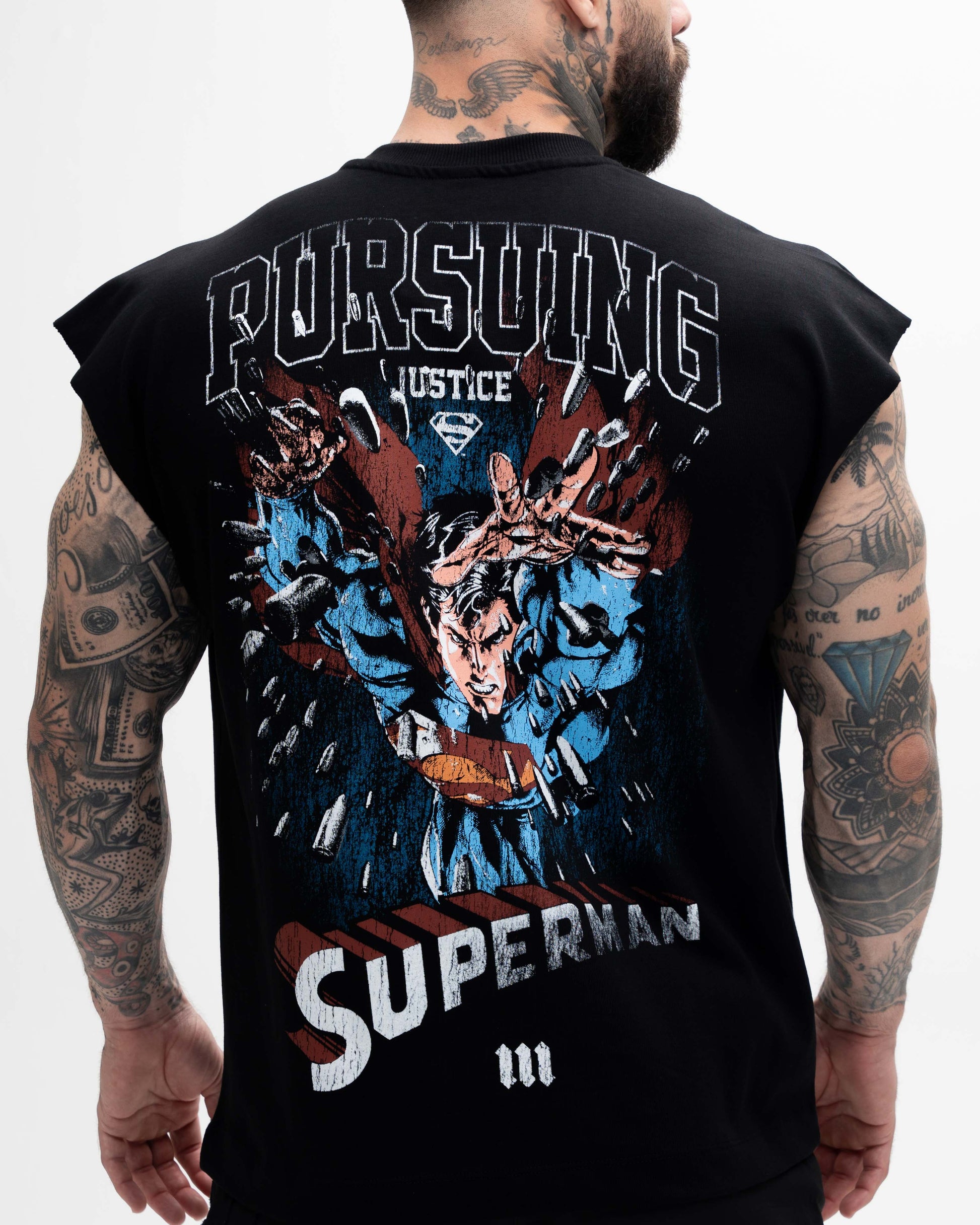 Regata Box Heavy Mith X Superman Justice Preto