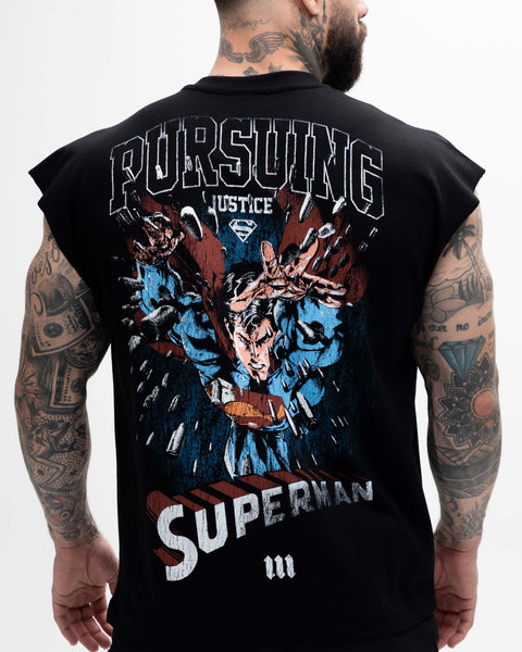 Regata Box Heavy Mith X Superman Justice Preto