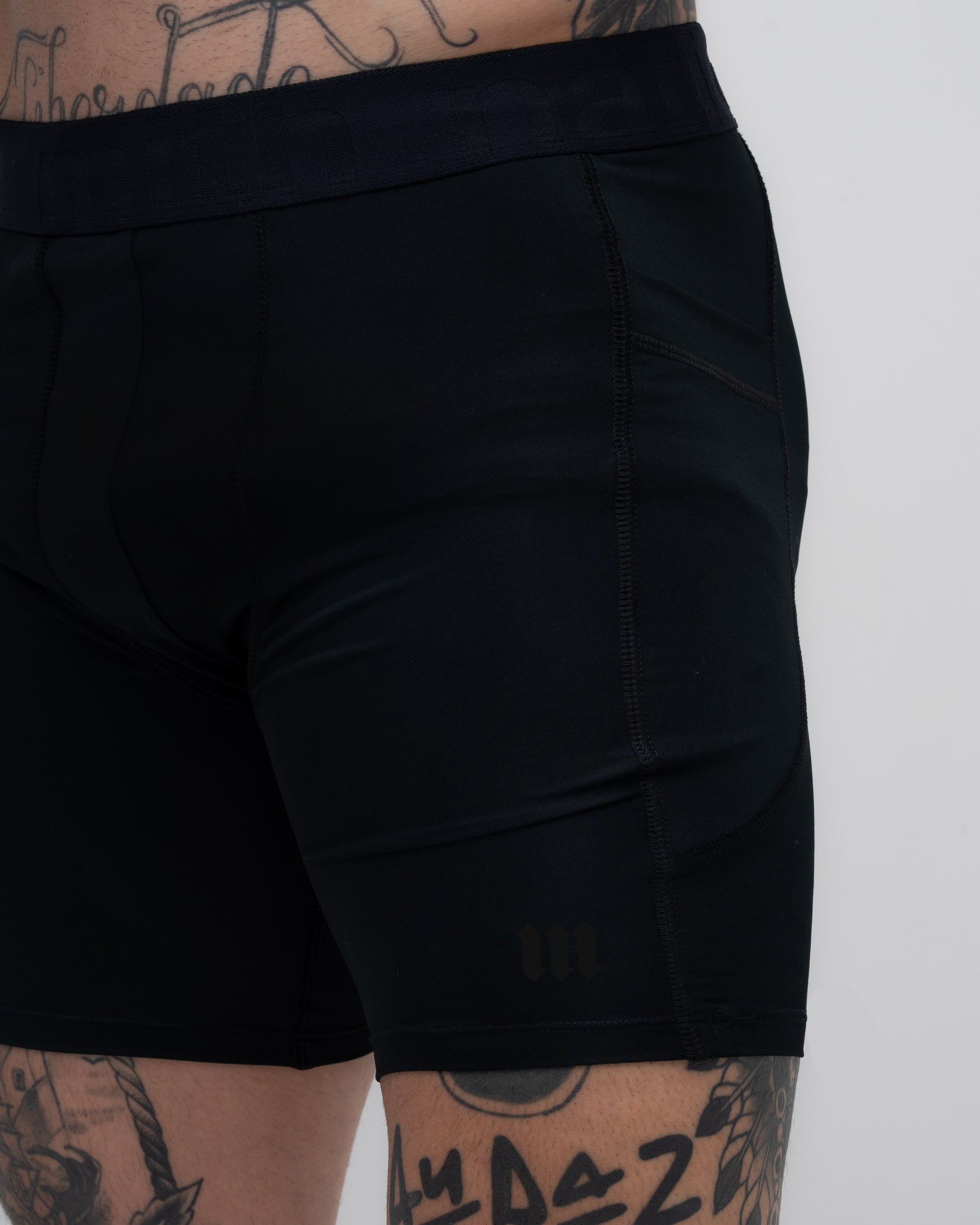 Shorts Legging Compressão Mith Nation Pro Preto