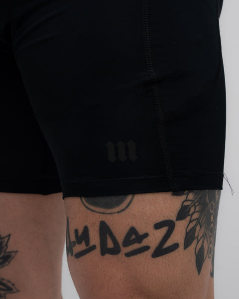Shorts Legging Compressão Mith Nation Pro Preto