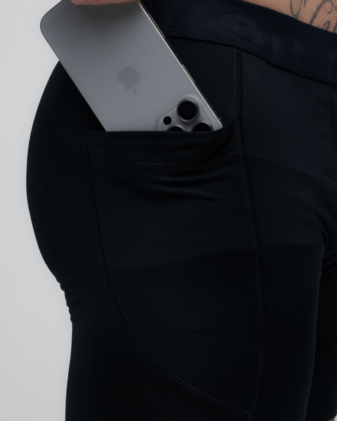 Shorts Legging Compressão Mith Nation Pro Preto