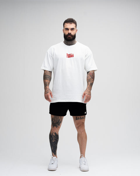 Camiseta Oversized Heavy Mith Pancakes Off White
