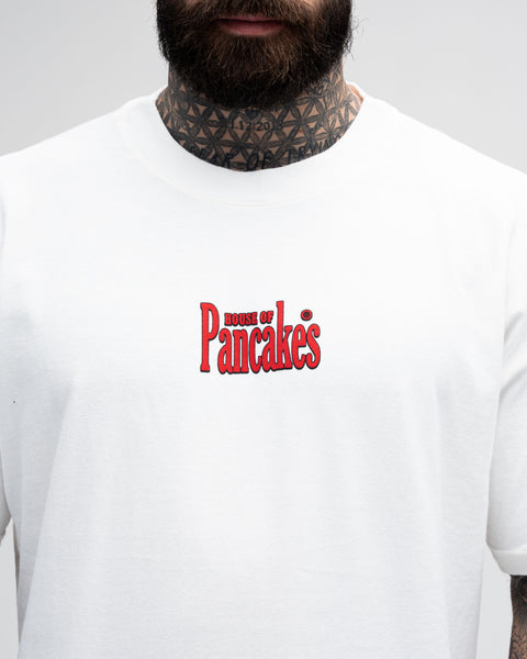 Camiseta Oversized Heavy Mith Pancakes Off White