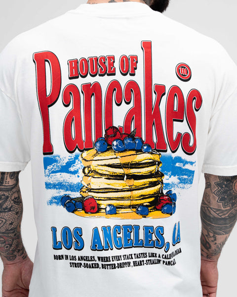 Camiseta Oversized Heavy Mith Pancakes Off White