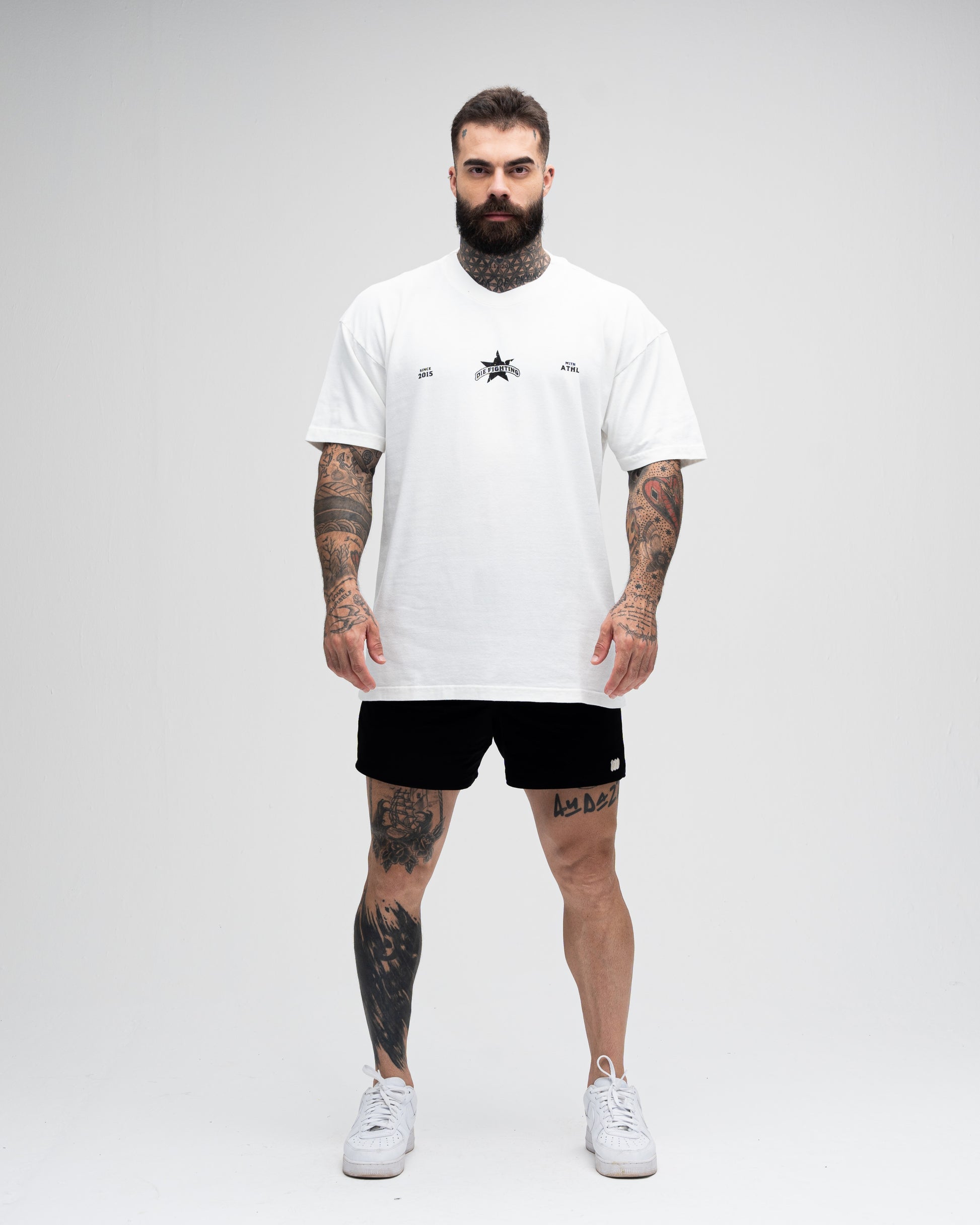 Camiseta Oversized Heavy Mith Legacy Off White