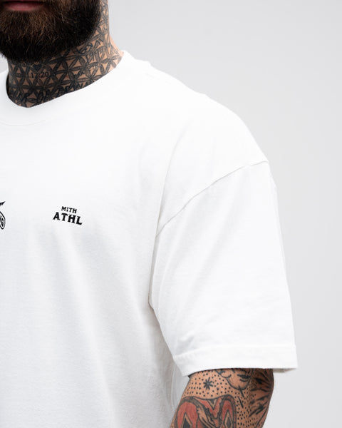 Camiseta Oversized Heavy Mith Legacy Off White