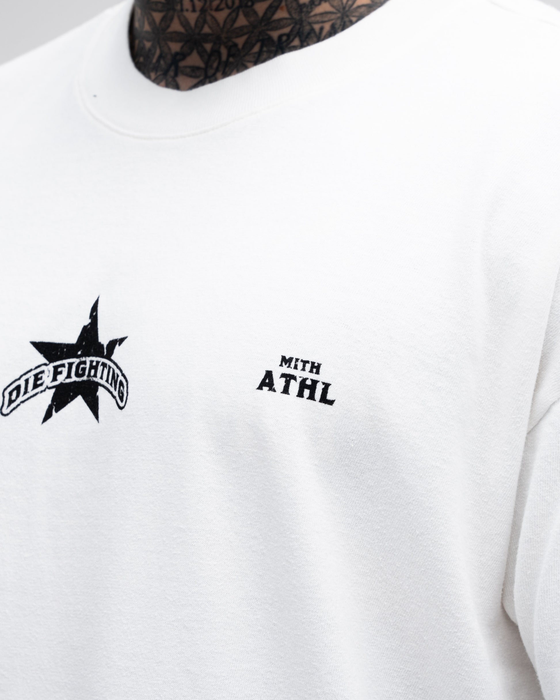 Camiseta Oversized Heavy Mith Legacy Off White