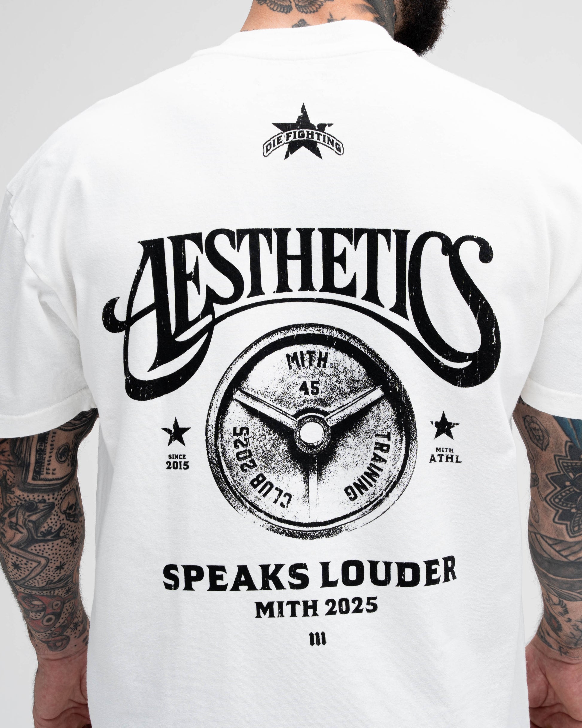 Camiseta Oversized Heavy Mith Legacy Off White