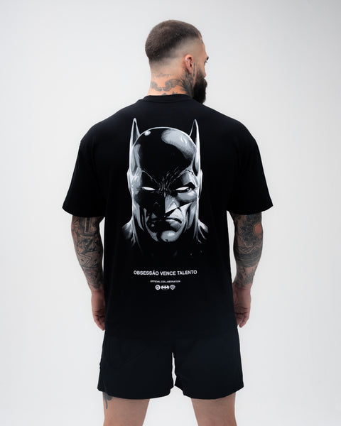 Camiseta Oversized A Obsessão Vence Talento Preto