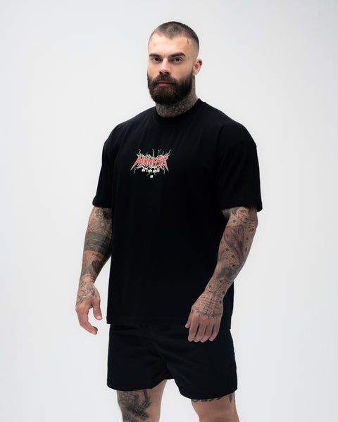 Camiseta Oversized Treino Mith Monster in The House Preto