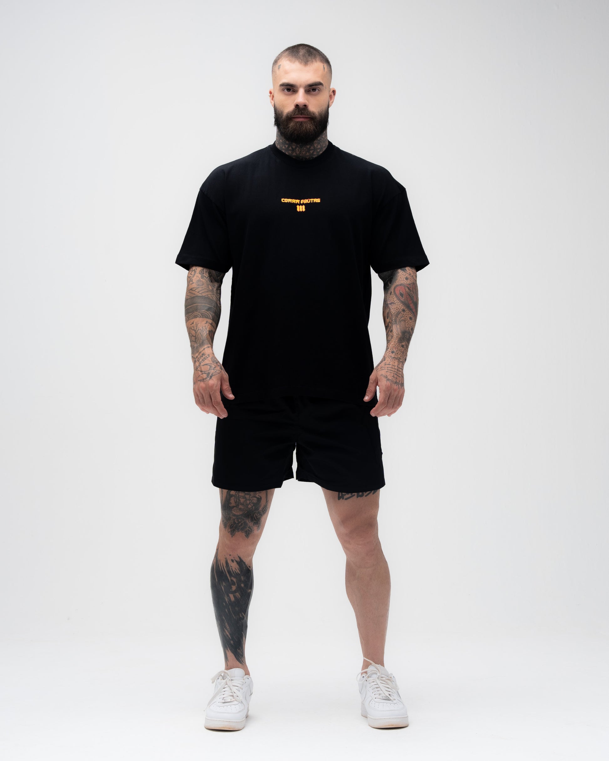 Camiseta Oversized Treino Mith Hanya Preto