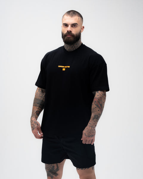 Camiseta Oversized Treino Mith Hanya Preto